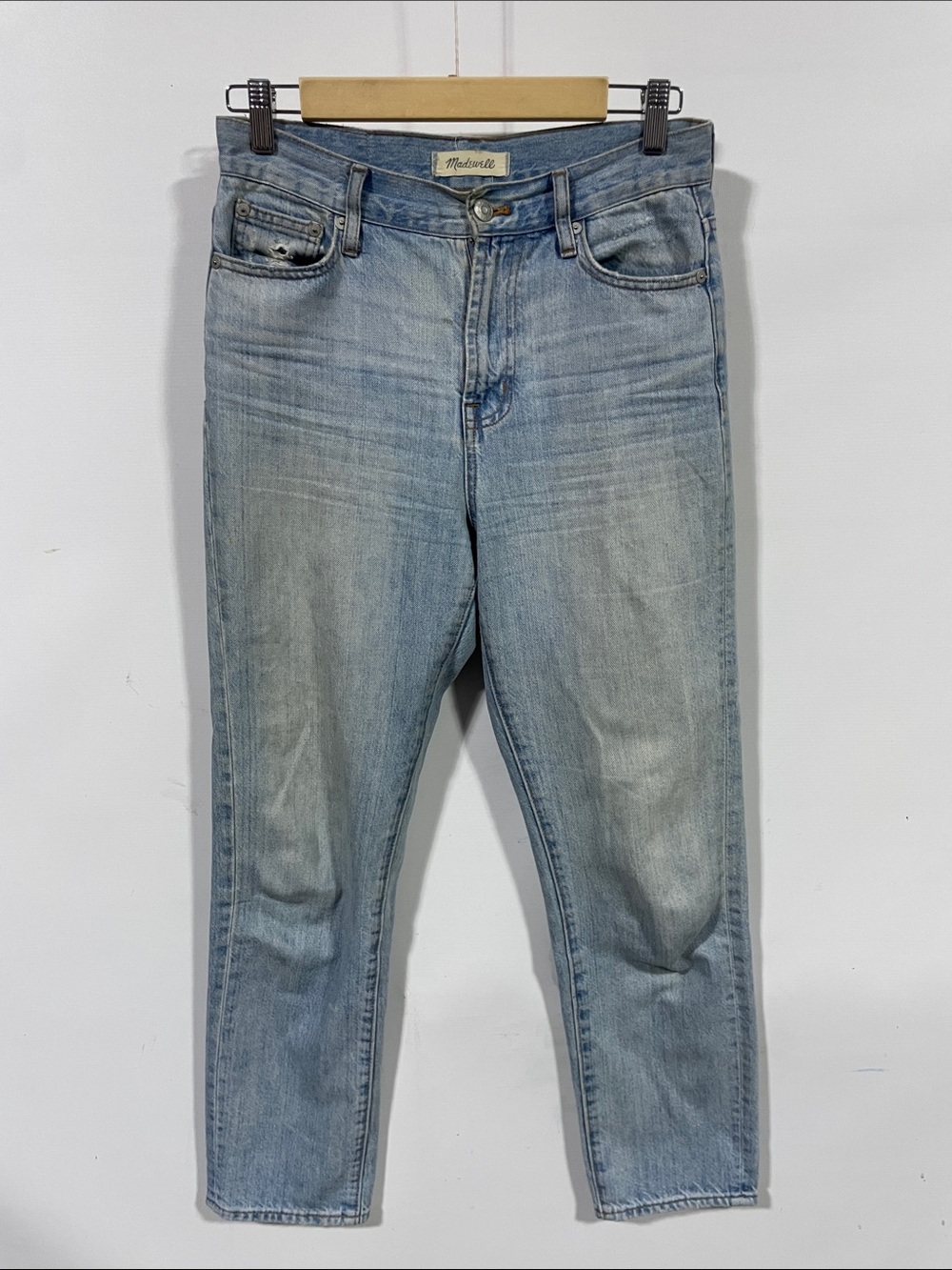 Madewell Light Wash High-Rise Women's Jeans - Light Blue